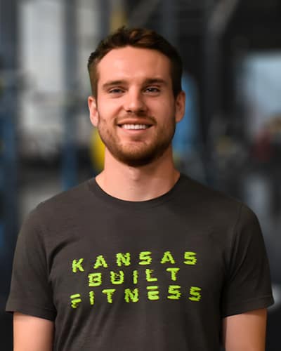 Headshot of Jonah Couture, personal trainer at Kansas Built Fitness