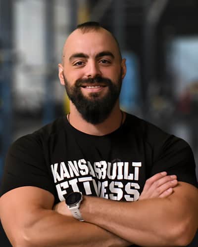 Headshot of Nathan Cronister, personal trainer at Kansas Built Fitness