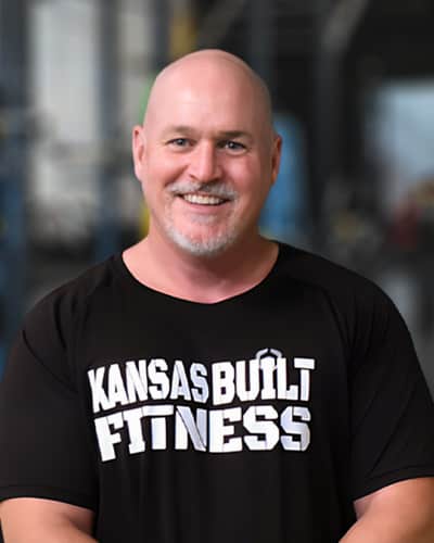 Headshot of Brian Harmon, personal trainer at Kansas Built Fitness